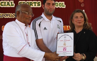 Escuelas Socio-Deportivas Real Madrid. St.Thomas y St.Patrick