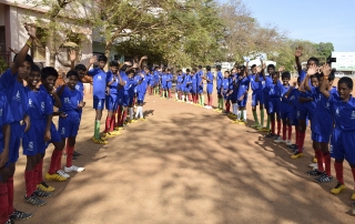 Escuelas Socio-Deportivas Real Madrid. R.C. Higher Sec. School y Sacred Heart Hr. Sec. School