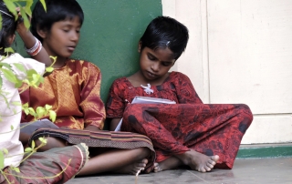 Soberanía alimentaria en un centro para enfermos de VIH/SIDA en Manmad